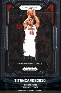 Donovan Mitchell 2024 Panini Prizm Draft Louisville Cardinals #75 - Picture 1 of 2