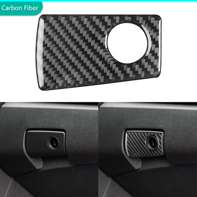 Capa de luva co-piloto fibra de carbono real acabamento para Pontiac G8 2008-2009 - Imagem 1 de 4