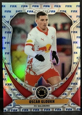 2025 Panini Prizm FIFA Club World Cup Salzburg Oscar Gloukh FIFA Logo Prizm /20 - Image 1 of 4