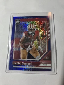 2024 Deebo Samuel /5 Optic Blue Mojo Parallel SAN FRANCISCO 49ERS  - Picture 1 of 2