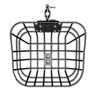Front Bike Basket Electric Scooter Basket with Fixed Bracket Kids/Adult - Picture 1 of 2