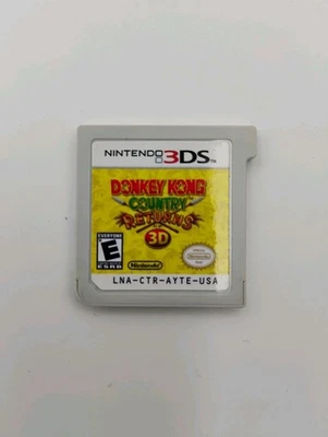Donkey Kong Country Returns 3D: Nintendo Selects (3DS - Tested, Working) - Image 1 of 2