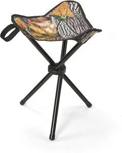 Hunting Chair, Hunting Seat, Heavy-Duty Tripod Stool, Lightweight, Portable Fold - Picture 1 of 12
