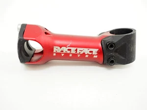 RaceFace System Mountain Bike Stem 110mm 15° 1 1/8 x 25.4 Red/ Black - Picture 1 of 6