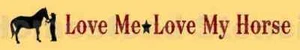 * Plantilla primitiva ARTÍCULO #4069 C ~4"x24"~ LOVE ME LOVE MY HORSE - Imagen 1 de 1