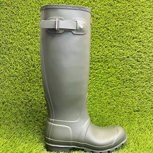 Hunter Original Tall Womens Size 6 Green Outdoor Waterproof Knee High Rain Boots - Picture 1 of 11