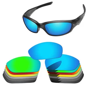 Lenti di ricambio Lenslog POLARIZZATE INCISED per Oakley Straight Jacket 2007 - Foto 1 di 20