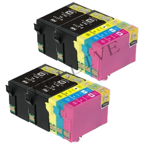 KIT 10 CARTUCCE COMPATIBILE PER EPSON WF 7620DTWF 7610DWF BL - Foto 1 di 1