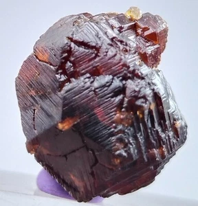 Etched perfect crystal of Spessartine garnet  with multi terminations-Skardu Pak - Picture 1 of 10