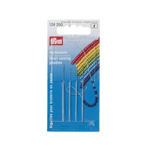 Beading Needles No. 10 & No. 12, 0.45 x 55mm & 0.40 x 50mm By Prym - Imagen 1 de 2