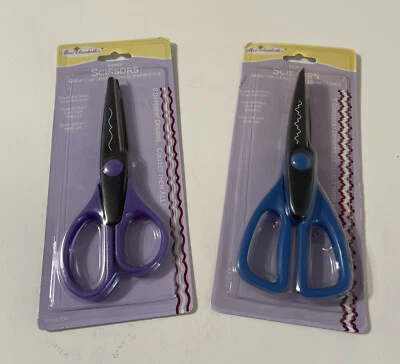 Miss Elisabeth's Craft Scissors - Lot of 2 w/Different Designs - New/Old Stock  - Image 1 of 4