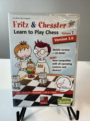 ChessBase - Fritz & Chesster 1 - Version 3.0 - Mobile Version + CD - NEW - Image 1 of 2