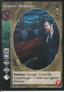 4 x Aimery Methuin VTES CCG Danse Macabre - Picture 1 of 1