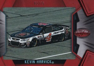 PANINI 2016 CERTIFIED KEVIN HARVICK #52 42/75 MIRROR RED PARALLEL CARD