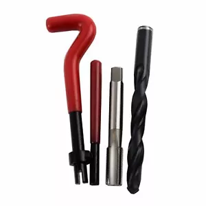 Kit de corte de grifos de 1/2" x 26 BSC de reparación de grifos helicoil roscos dañados kit de 14 piezas - Imagen 1 de 4