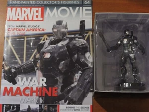 Eaglemoss MCU #64 WAR MACHINE Mark III Marvel Movie Collection 2018 Civil War - Picture 1 of 5