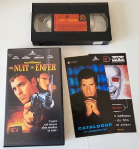 Film Cassette VHS - Une Nuit En Enfer - VF - George Clooney Quentin Tarantino - Imagen 1 de 5