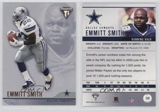 2001 Pacific Private Stock Titanium Retail Emmitt Smith #38 HOF