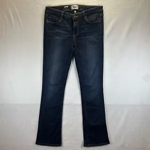 Pantalones de mezclilla Paige Demin Manhattan Bootcut para mujer talla 30 hechos en EE. UU. - Imagen 1 de 21