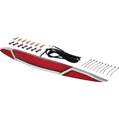 21-23 for Honda Gold Wing 1800 Tour SHOW CHROME LED Trunk Light Red Lens Chrome - Image 1 of 2