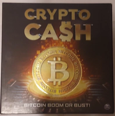 CRYPTO CASH Game - Bytcoin Boom Or Bust! Investment Trading SpinMaster BRAND NEW - Image 1 of 4