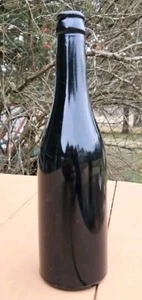 Vintage Southern Glass Co. Black Glass Soda Bottle "The Perfect Bottle" - Picture 1 of 8