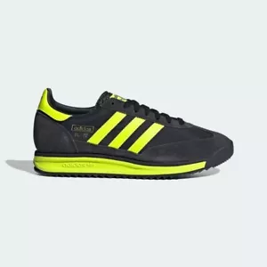 Adidas Originals SL 72 RS Core Black Solar Yellow Gold 4-12Size IG4647 - Picture 1 of 9