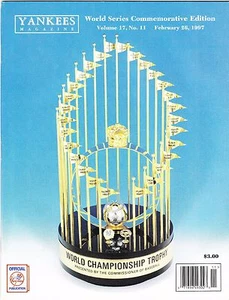 2-26-97 YANKEE MAGAZINE NEW YORK YANKEES BÉISBOL - Imagen 1 de 1
