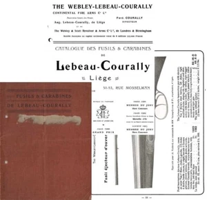Catálogo de armas Webley 1903 Lebeau-Courally (Lieja) - Imagen 1 de 1