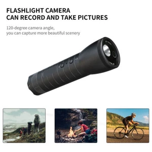 Helmet Torches 1080P HD Flashlight Camera Outdoor Riding Recorder Night Vision - Picture 1 of 18