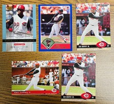 Ken Griffey Jr (5 Cards) 2000-2004!! Donruss Topps Upper Deck SP Seattle Reds