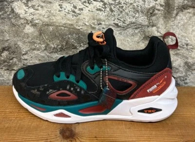 PUMA X MINECRAFT TRC BLAZE JUNIOR NETHER 386125-01 NEGRO/VERDE AZULADO NUEVO EN CAJA Foto 1 de 4