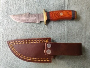 Damastmesser Jagdmesser Outdoormesser Messer - Bild 1 von 2