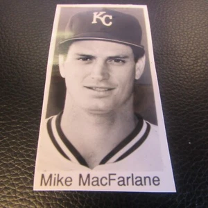 ORIGINAL - MIKE MacFARLANE - KANSAS CITY ROYALS - SUPER GLOSS PRESS PHOTO - VG - Picture 1 of 1