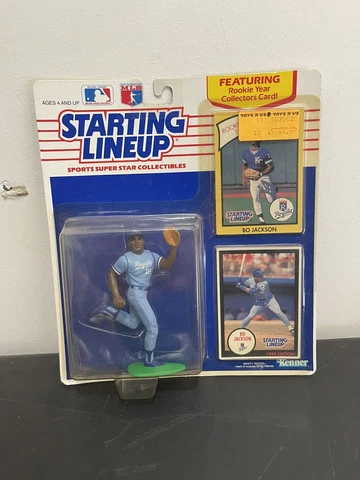 Bo Jackson Starting Lineup 1989 MLB Figure Kenner Sealed New KC Royal’s 16! ⚾️ Cover
