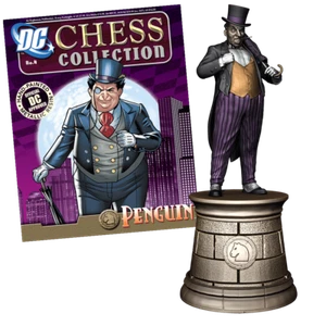 EAGLEMOSS DC COLECCIÓN AJEDREZ NÚMERO 4 PINGÜINO CABALLERO NEGRO - NUEVO SELLADO - Imagen 1 de 1