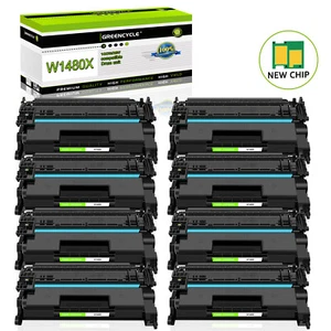 8PK W1480X Toner For HP W1480X LaserJet Pro 4001n 4001dn MFP 4101fdw With Chip - Picture 1 of 24