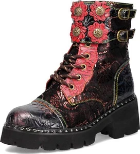 Botas LARTISTE LIMITLESS Rojo Multi Nuevas - Imagen 1 de 6