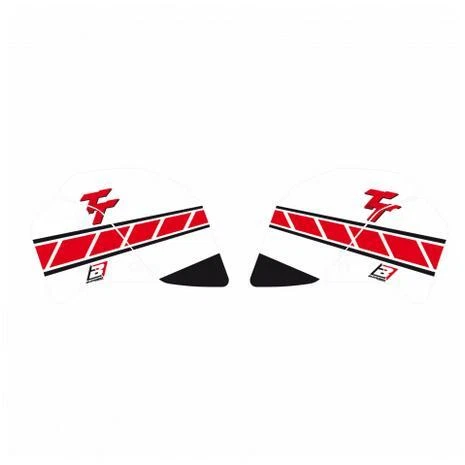 YAMAHA TT350 1987-1996, KIT GRÁFICO ROJO DREAM Foto 1 de 1