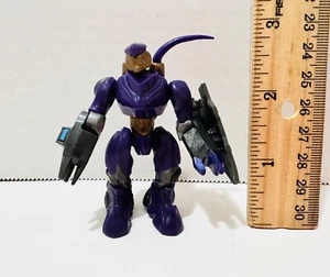 HALO MEGA BLOKS CONSTRUX COVENANT HUNTER PURPLE FIGURE INCOMPLETE  L2 - Picture 1 of 2