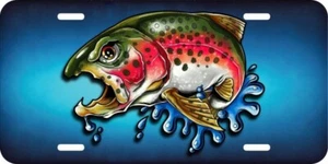 Placa de tocador de aluminio para pescador de peces trucha arco iris LP718 - Imagen 1 de 2
