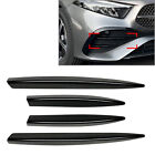 Fog Light Strips Air Intake Grille Trim For Benz A Class W177 A200 A35 Amg 2023+