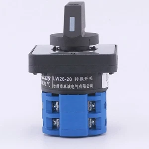 Changeover Rotary Cam Switch 3 Positions 4 Terminal 660V 20A for LW2620 Usage - Picture 1 of 11