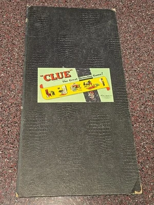 1949 Clue "The Great Detective" Original Version Game BOARD ONLY Vintage Deco  - Image 1 of 4