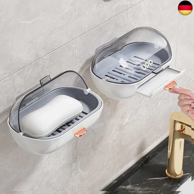 NICAVKIT 2 Stück Seifenschale Seifenhalter für die Dusche, Selbstklebend S - Bild 1 von 4