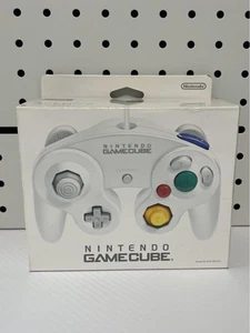 Mando Nintendo GameCube Blanco Versión Tardía con Caja, Probado, Sin Problemas - Imagen 1 de 17
