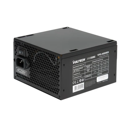 Alimentatore ATX 500W VPS-A500ER Retail Serie Essence con Ventola da 12cm Termor - Immagine 1 di 4