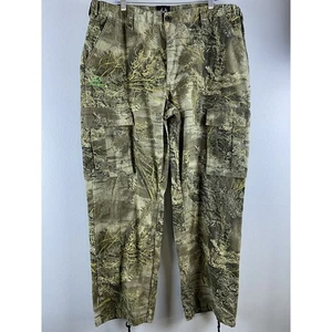 Realtree Sz XL (40-42) RT Max-1X Camo Pockets Cinch Btm Elastic Back Waist Pants - Picture 1 of 13
