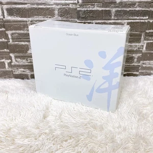 AS IS-PlayStation 2 (SCPH-37000) Ocean Blue PlayStation2 JP - Picture 1 of 9