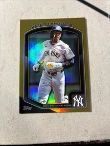 2025 Topps Flagship Collection- Jazz Chisholm Gold /50 - Picture 1 of 1